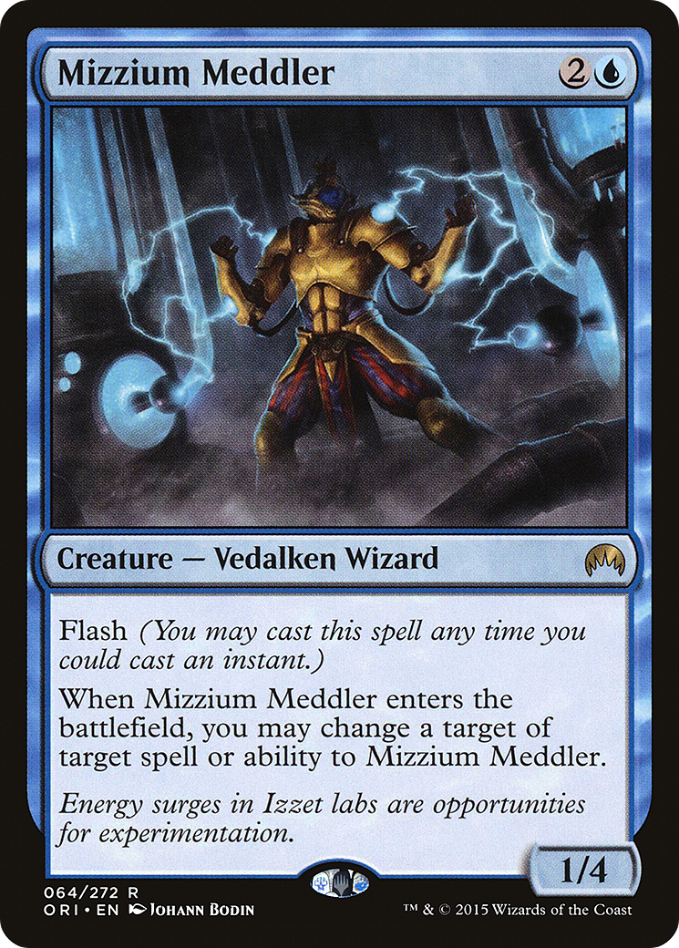 Mizzium Meddler (ORI-064)  - Magic Origins