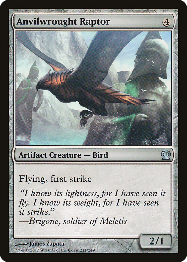 Anvilwrought Raptor (THS-211)  Foil - Theros