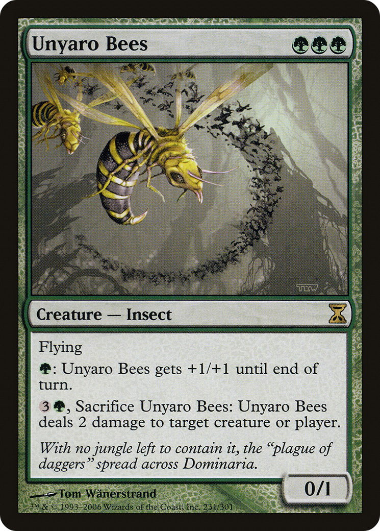 Unyaro Bees (TSP-231)  Foil - Time Spiral