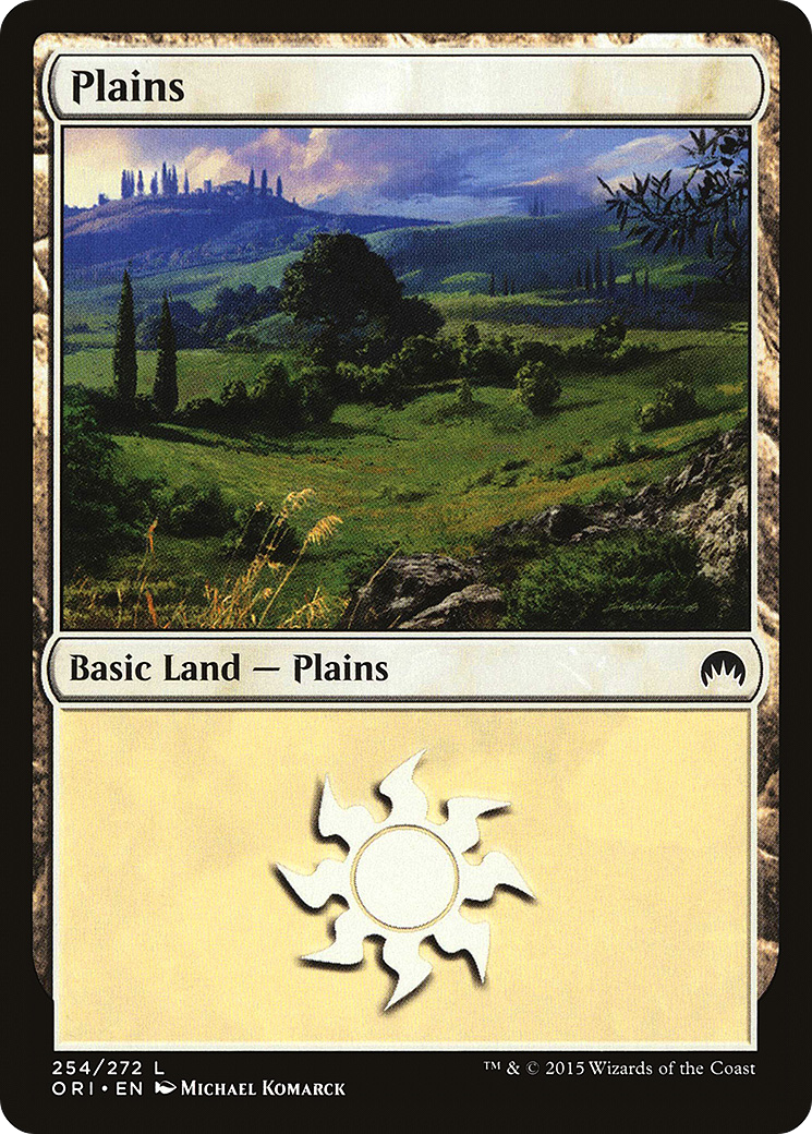 Plains (254) (ORI-254)  - Magic Origins