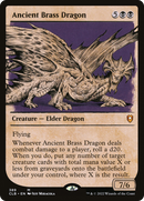 Ancient Brass Dragon (Showcase) (CLB-389) - Commander Legends: Battle for Baldur's Gate: (Showcase) Foil