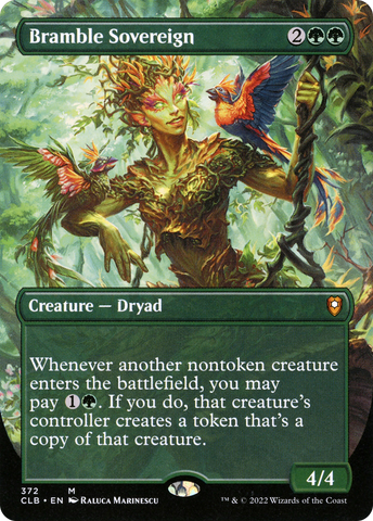 Bramble Sovereign (Borderless) (CLB-372)  Foil - Commander Legends: Battle for Baldur's Gate