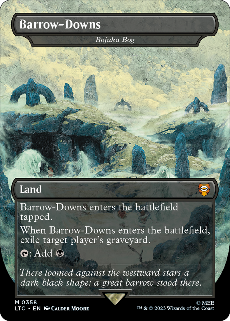 Barrow-Downs - Bojuka Bog (LTC-358)  Foil - Tales of Middle-earth Commander / Barrow-Downs (Borderless)