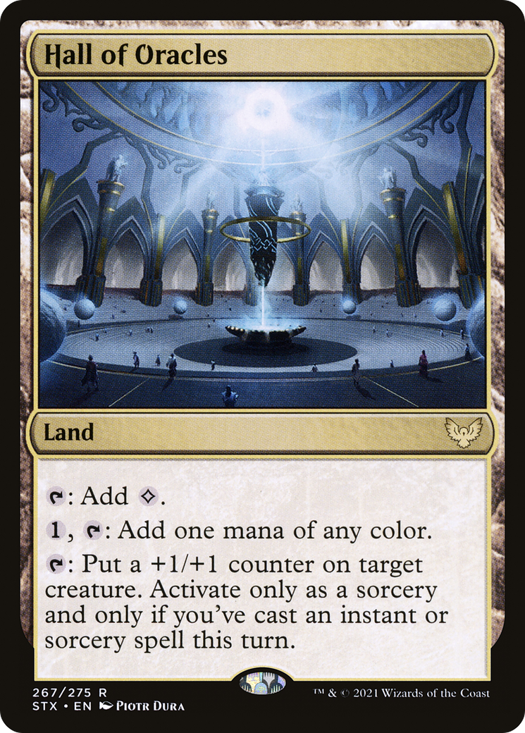 Hall of Oracles (STX-267)  Foil - Strixhaven: School of Mages