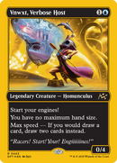 Vnwxt, Verbose Host (First-Place Foil) (DFT-443)  Foil - Aetherdrift