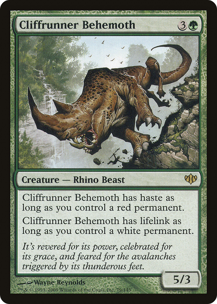 Cliffrunner Behemoth (CON-079)  - Conflux