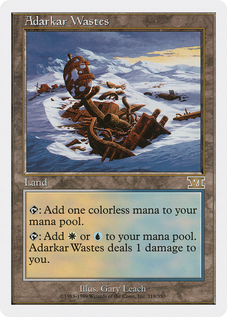 Adarkar Wastes (6ED-319)  - Classic Sixth Edition