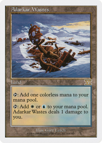 Adarkar Wastes (6ED-319)  - Classic Sixth Edition