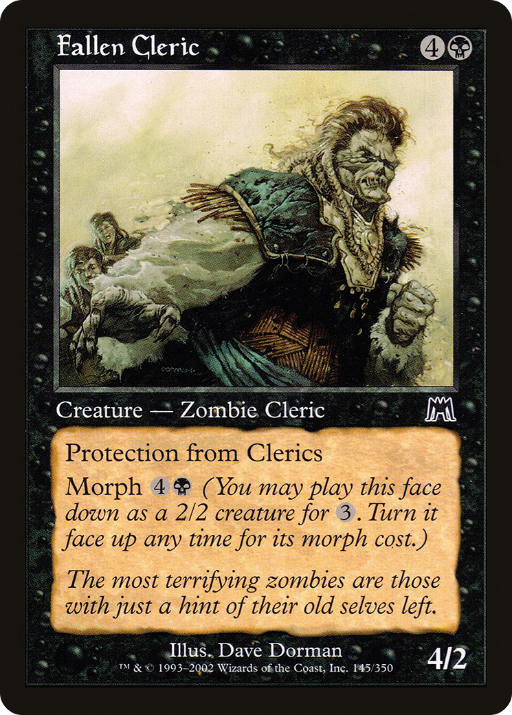 Fallen Cleric (ONS-145)  Foil - Onslaught