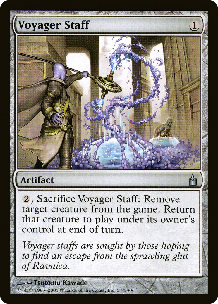 Voyager Staff (RAV-274)  Foil - Ravnica: City of Guilds