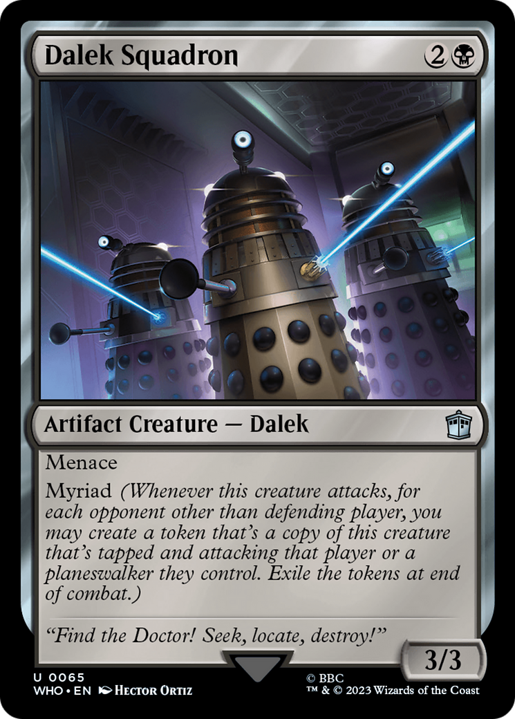 Dalek Squadron (WHO-065)  Foil - Doctor Who
