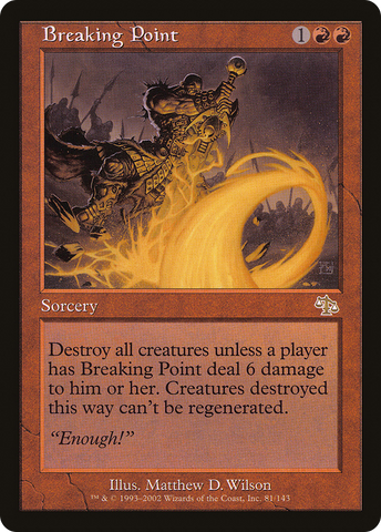 Breaking Point (JUD-081)  - Judgment