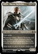 Odric, Master Tactician (CMM-468)  Etched Foil - Commander Masters