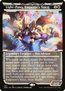 Light-Paws, Emperor's Voice (Showcase) (NEO-367)  Foil - Kamigawa: Neon Dynasty: (Showcase)