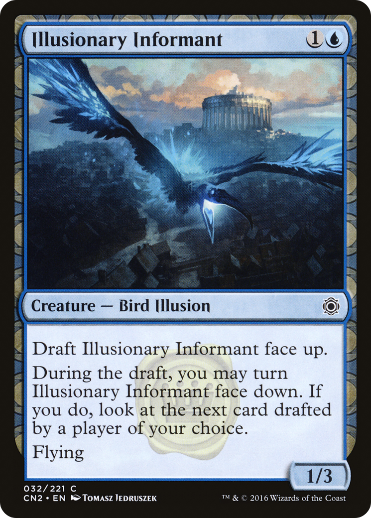 Illusionary Informant (CN2-032)  Foil - Conspiracy: Take the Crown: (draft)