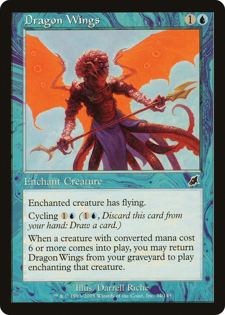 Dragon Wings (SCG-034)  - Scourge