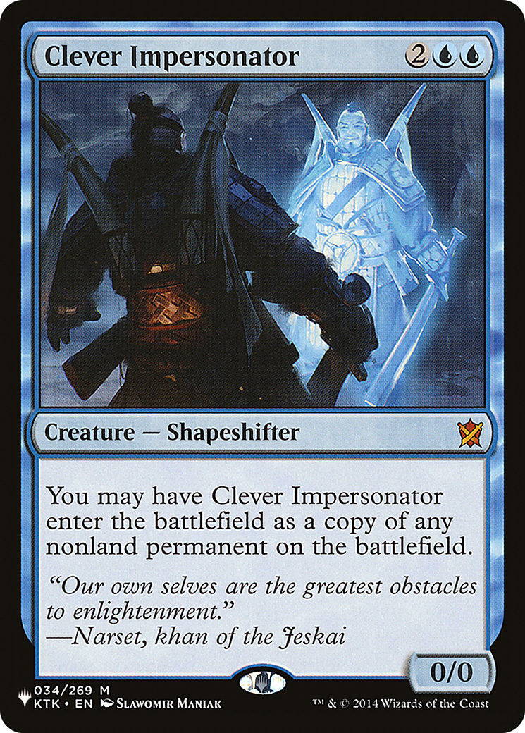 Clever Impersonator (LIST-034/269)  - The List