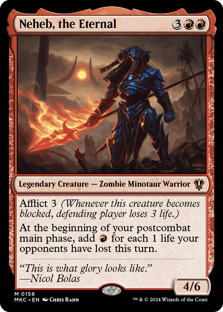 Neheb, the Eternal (MKC-158)  - Murders at Karlov Manor Commander
