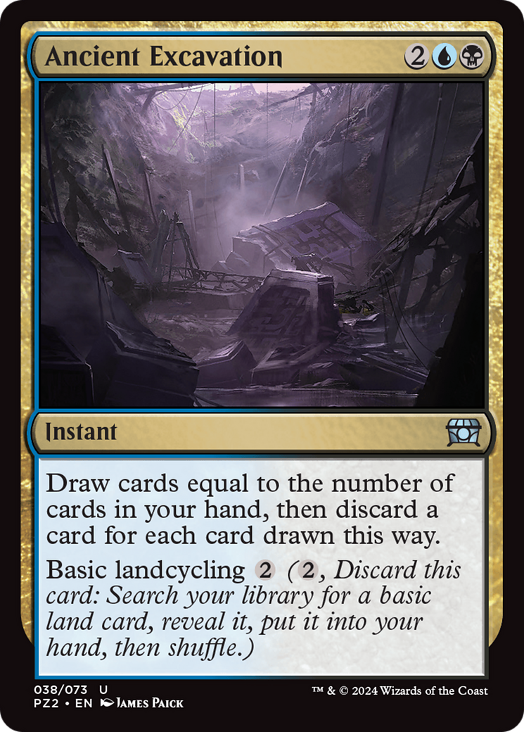 Ancient Excavation (LIST-PZ2-38)  - The List
