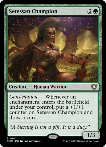Setessan Champion (CMM-912)  - Commander Masters