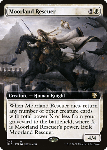Moorland Rescuer (Extended Art) (MIC-045)  - Midnight Hunt Commander: (Extended Art)