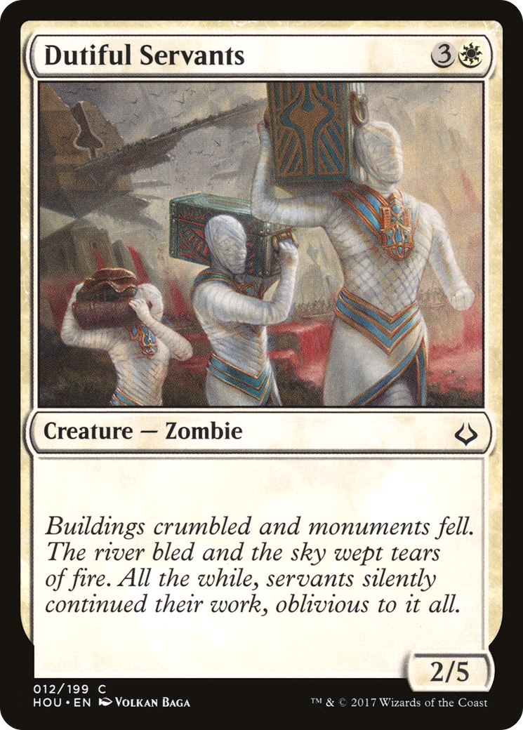 Dutiful Servants (HOU-012)  Foil - Hour of Devastation