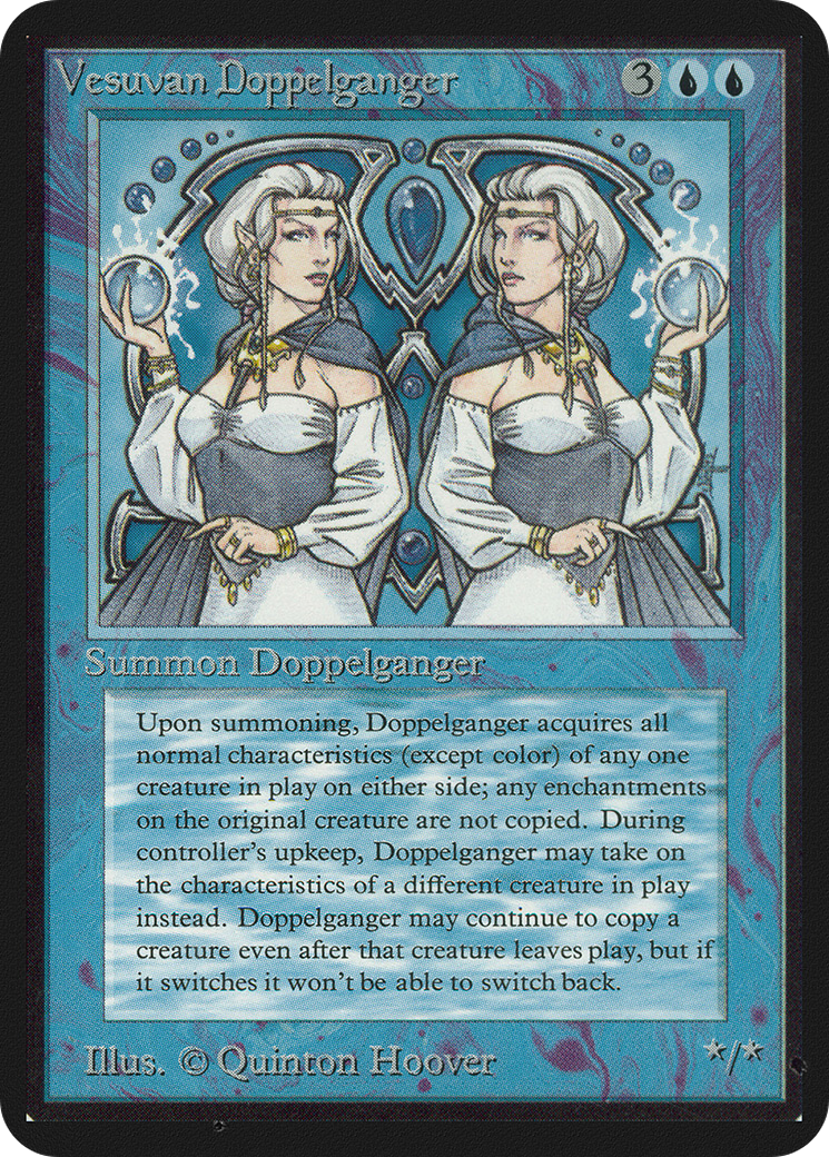 Vesuvan Doppelganger (LEA-)  - Limited Edition Alpha
