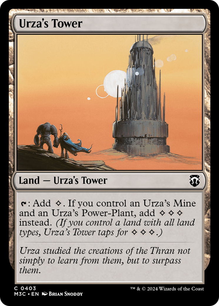 Urza's Tower (M3C-403)  - Modern Horizons 3 Commander