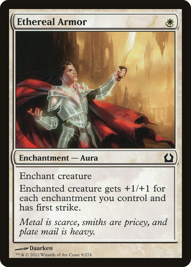 Ethereal Armor (RTR-009)  - Return to Ravnica