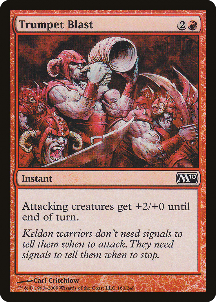 Trumpet Blast (M10-160)  Foil - Magic 2010