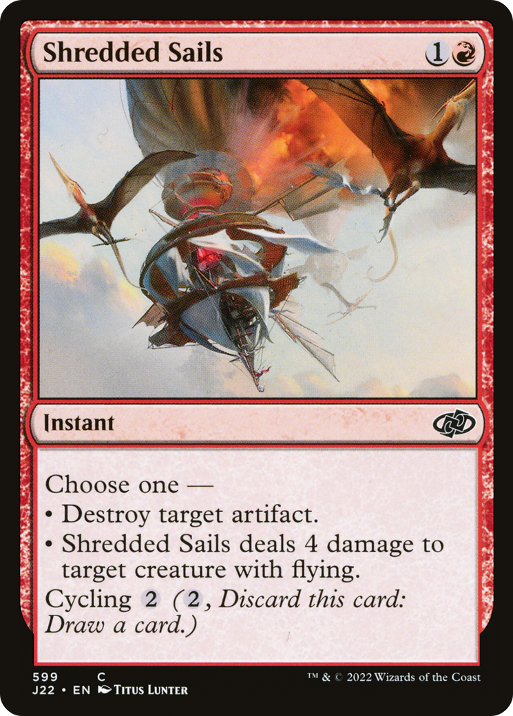 Shredded Sails (J22-599)  - Jumpstart 2022