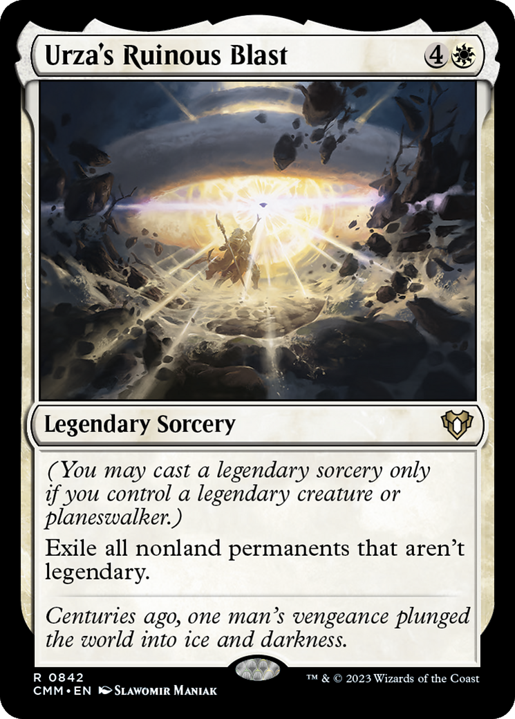 Urza's Ruinous Blast (CMM-842)  - Commander Masters