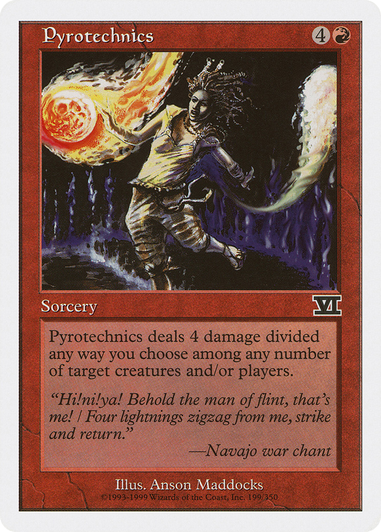 Pyrotechnics (6ED-199)  - Classic Sixth Edition