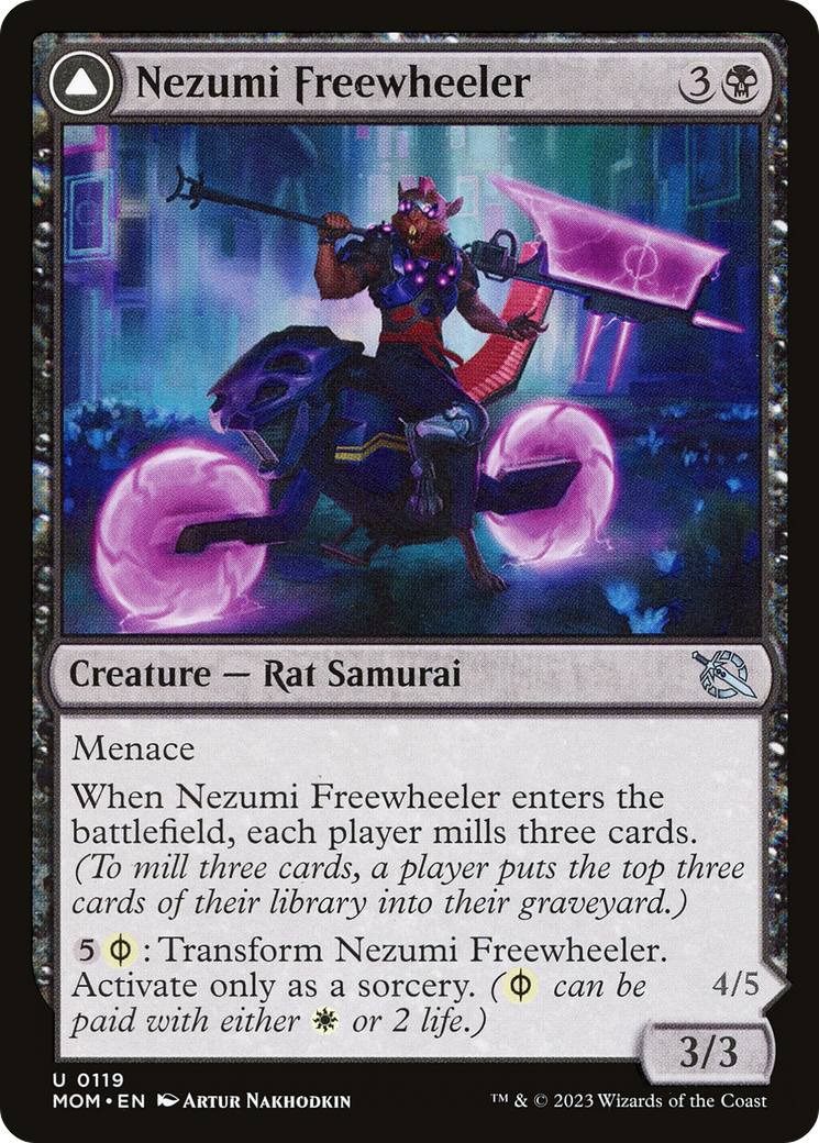 Nezumi Freewheeler (MOM-119)  - March of the Machine