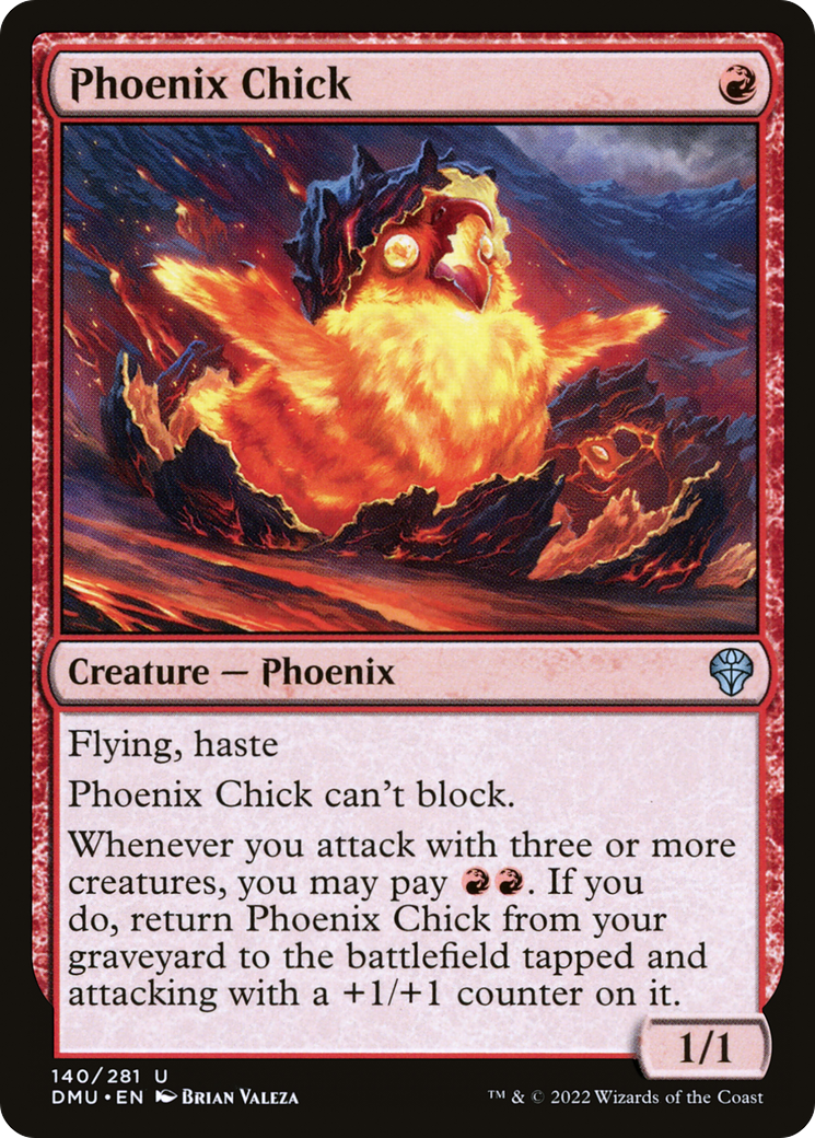 Phoenix Chick (DMU-140)  Foil - Dominaria United