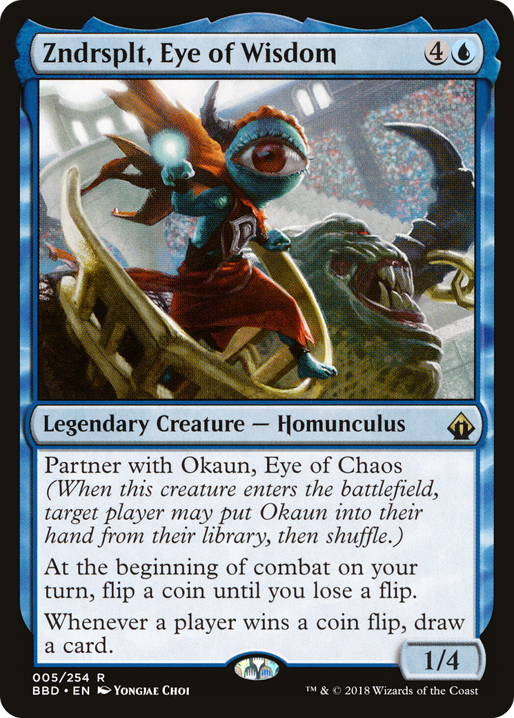Zndrsplt, Eye of Wisdom (BBD-005)  Foil - Battlebond