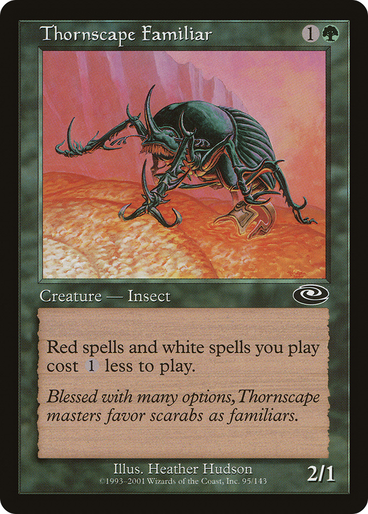 Thornscape Familiar (PLS-095) - Planeshift Foil