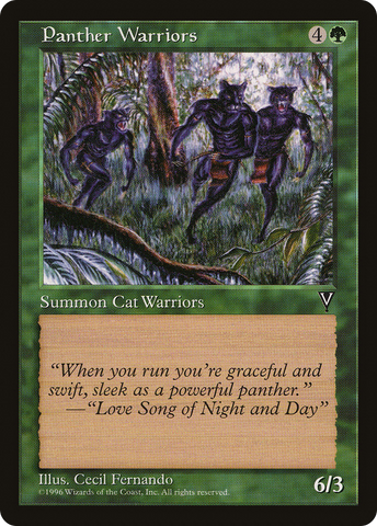 Panther Warriors (VIS-)  - Visions