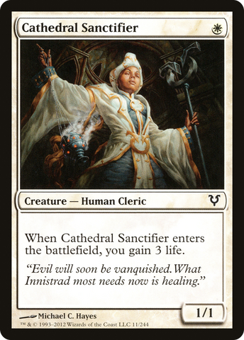 Cathedral Sanctifier (AVR-011)  Foil - Avacyn Restored