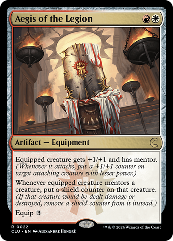 Aegis of the Legion (CLU-022)  - Ravnica: Clue Edition