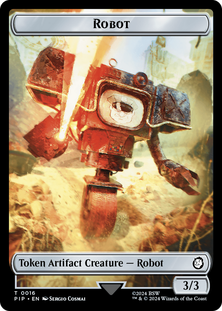 Robot (TPIP-016) - Fallout Tokens Foil