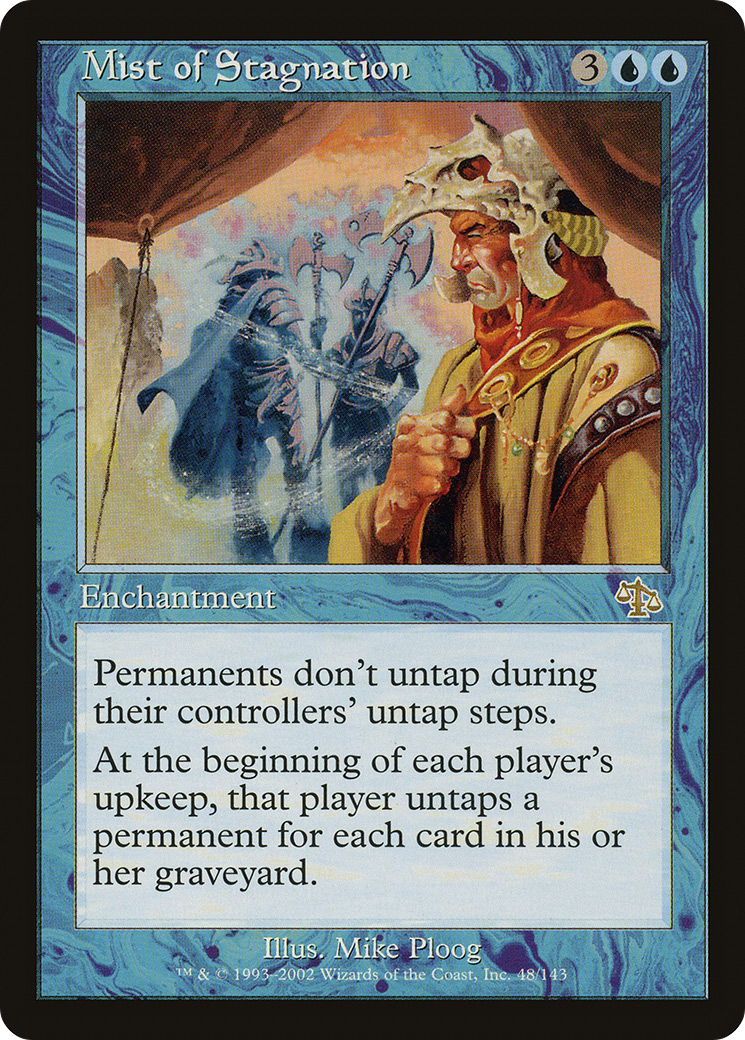Mist of Stagnation (JUD-048) - Judgment Foil