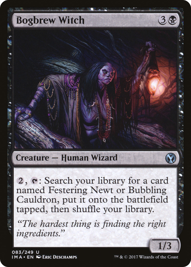 Bogbrew Witch (IMA-083)  - Iconic Masters