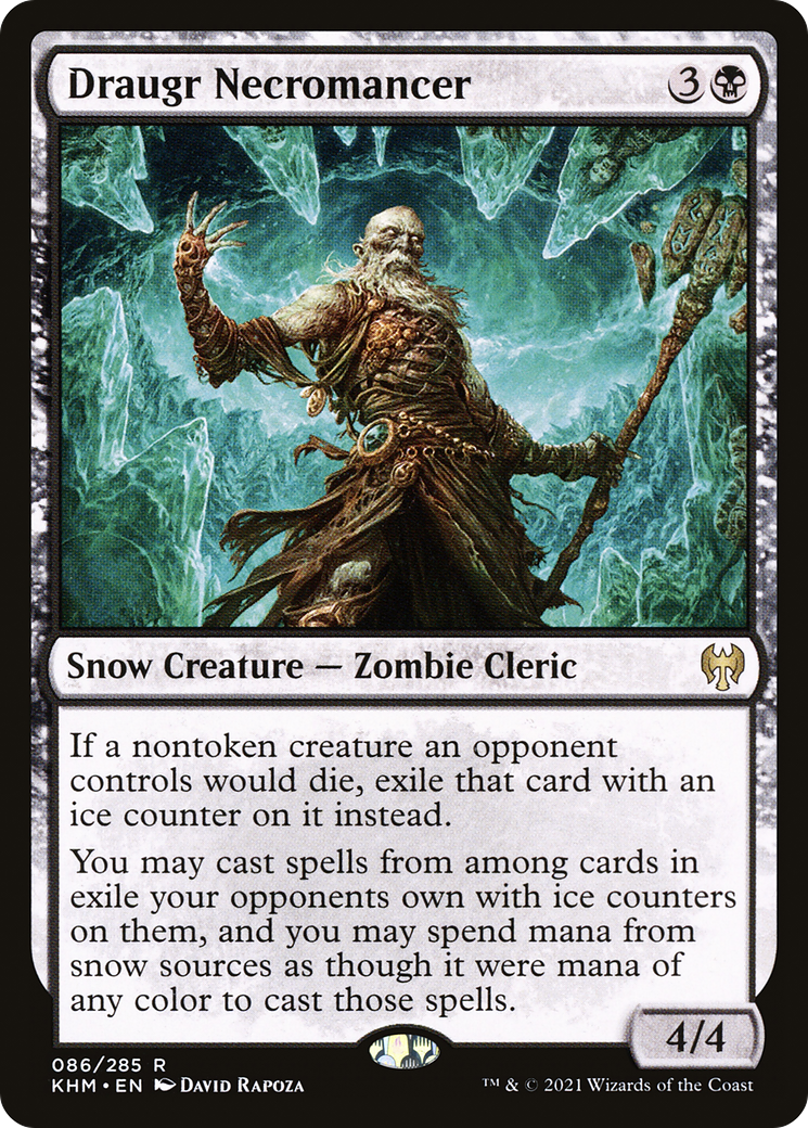 Draugr Necromancer (KHM-086)  - Kaldheim