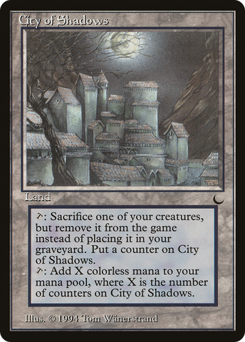 City of Shadows (DRK-)  - The Dark