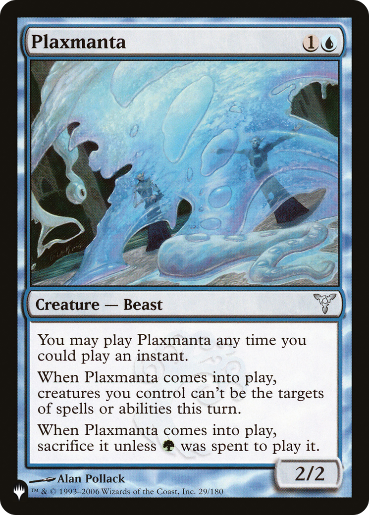 Plaxmanta (LIST-DIS-29)  - The List