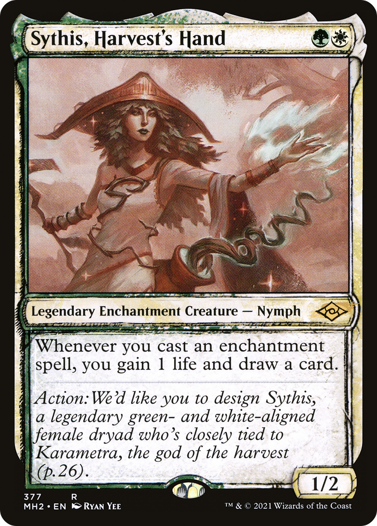 Sythis, Harvest's Hand (Showcase) (MH2-377) - Modern Horizons 2: (Showcase)