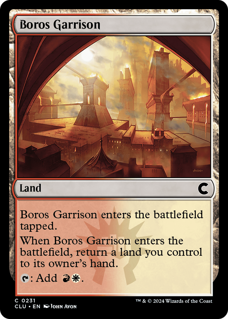 Boros Garrison (CLU-231)  - Ravnica: Clue Edition
