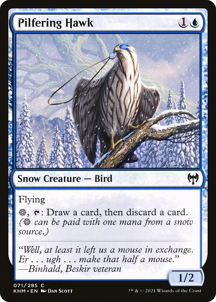 Pilfering Hawk (KHM-071)  Foil - Kaldheim