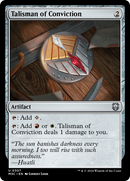 Talisman of Conviction (M3C-307)  - Modern Horizons 3 Commander